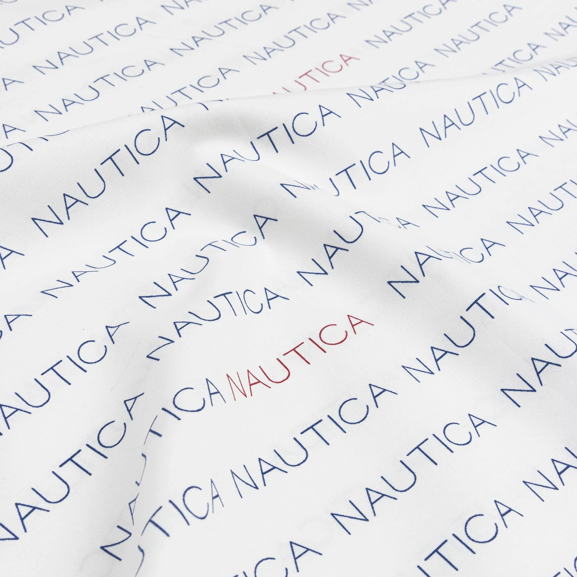 Set De Sábanas Nautical Typo Red Dep - Image 6