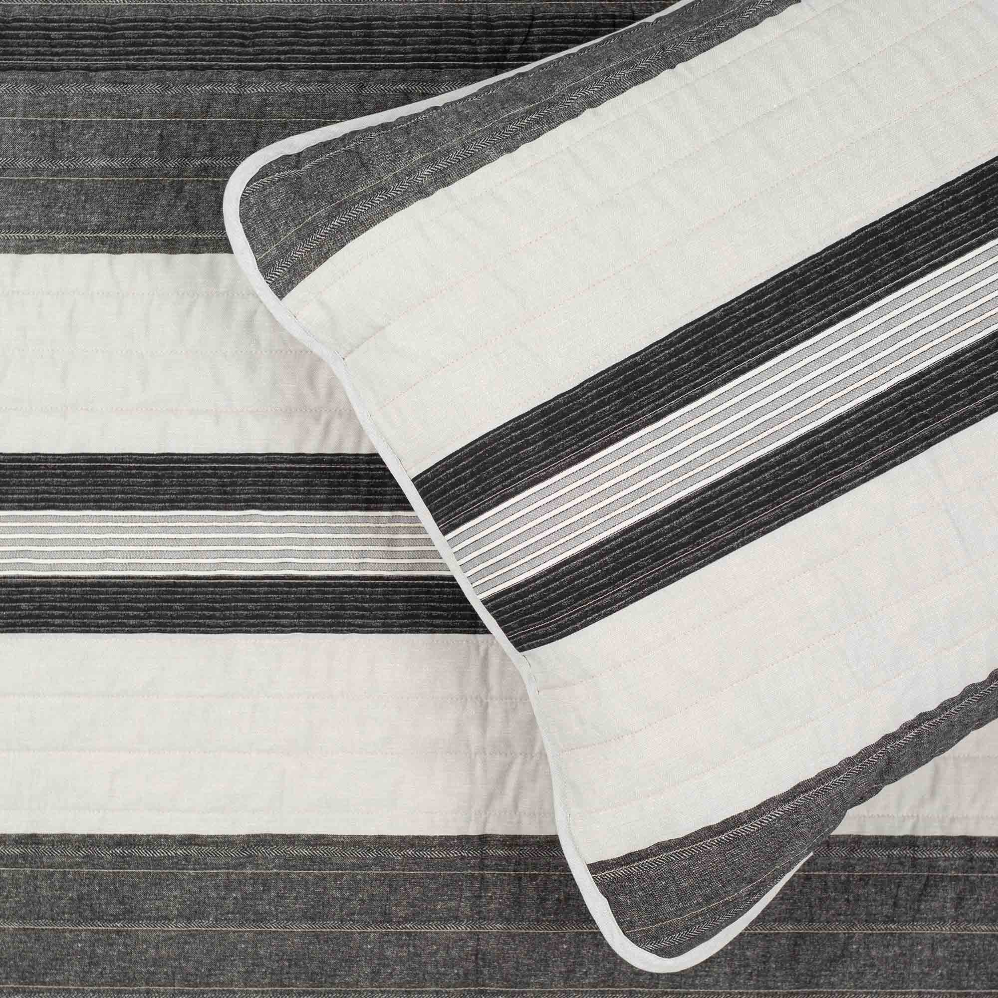 Set De Colcha Ardmore Dark Grey - Image 2
