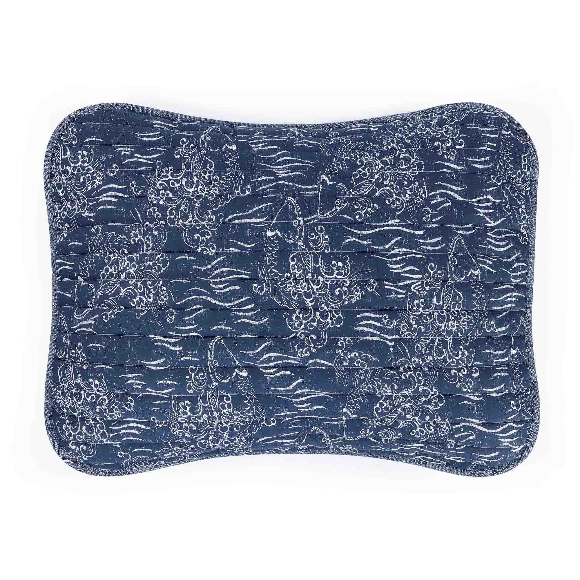Set De Colcha Koi Navy - Image 4